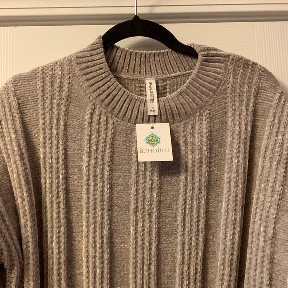 SOLD!!! Boho Pull-over Cozy Thick Plush Sweater S - Picture 8 of 11